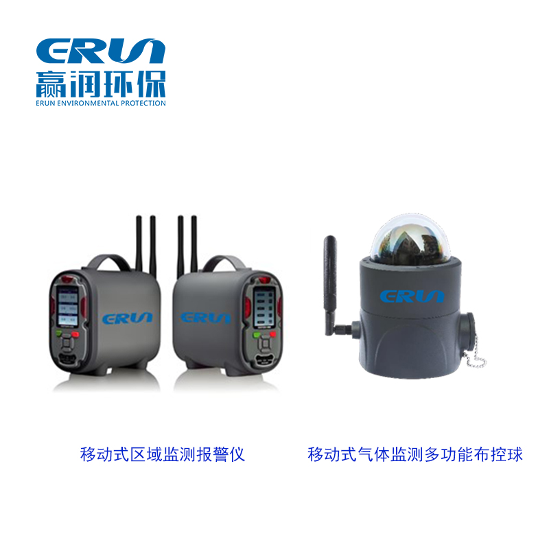 防爆手提式布控球多參數氣體檢測報警儀器ERUN系列